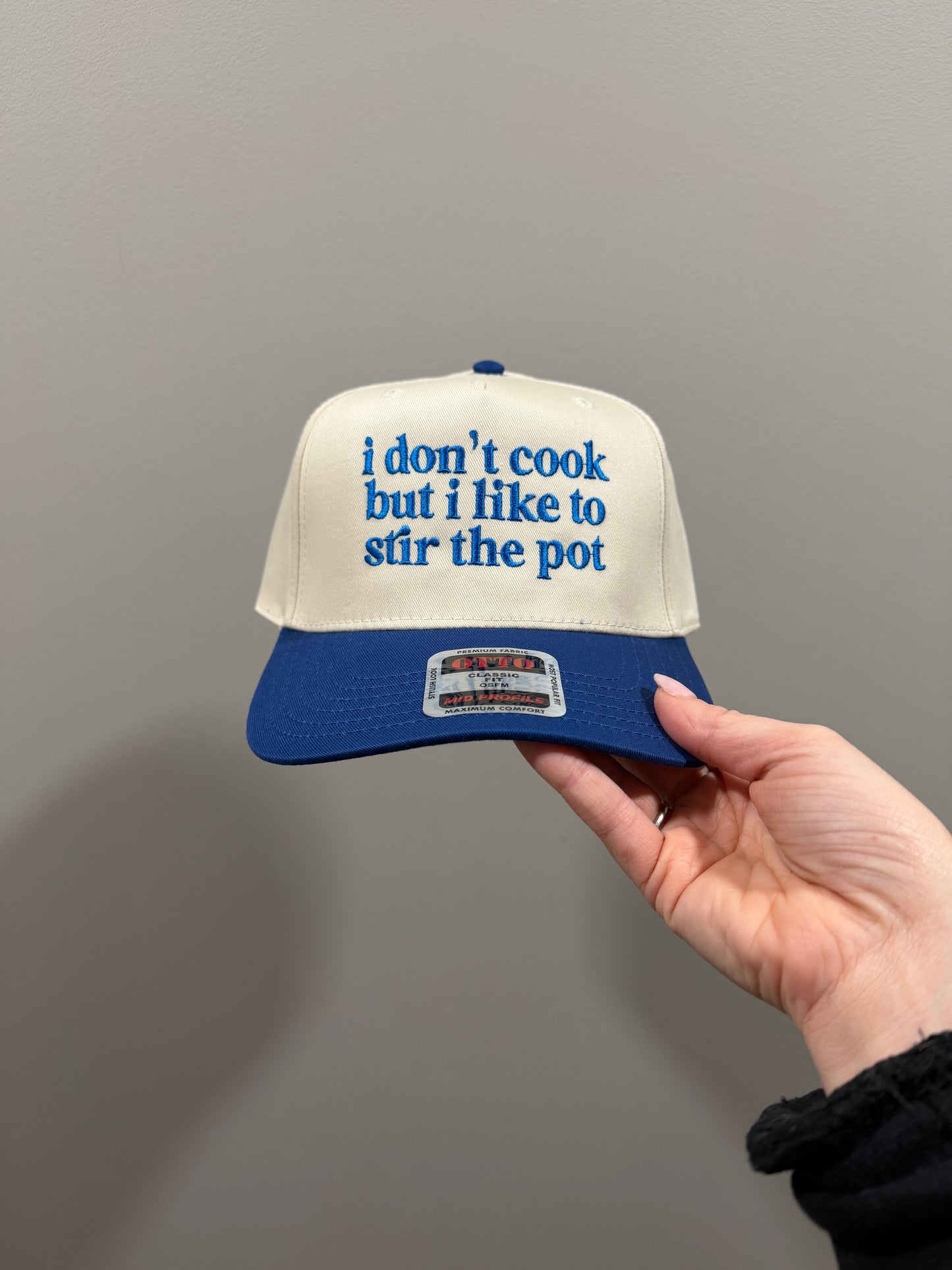 I Don't Cook But I Like To Stir The Pot Trucker Hat