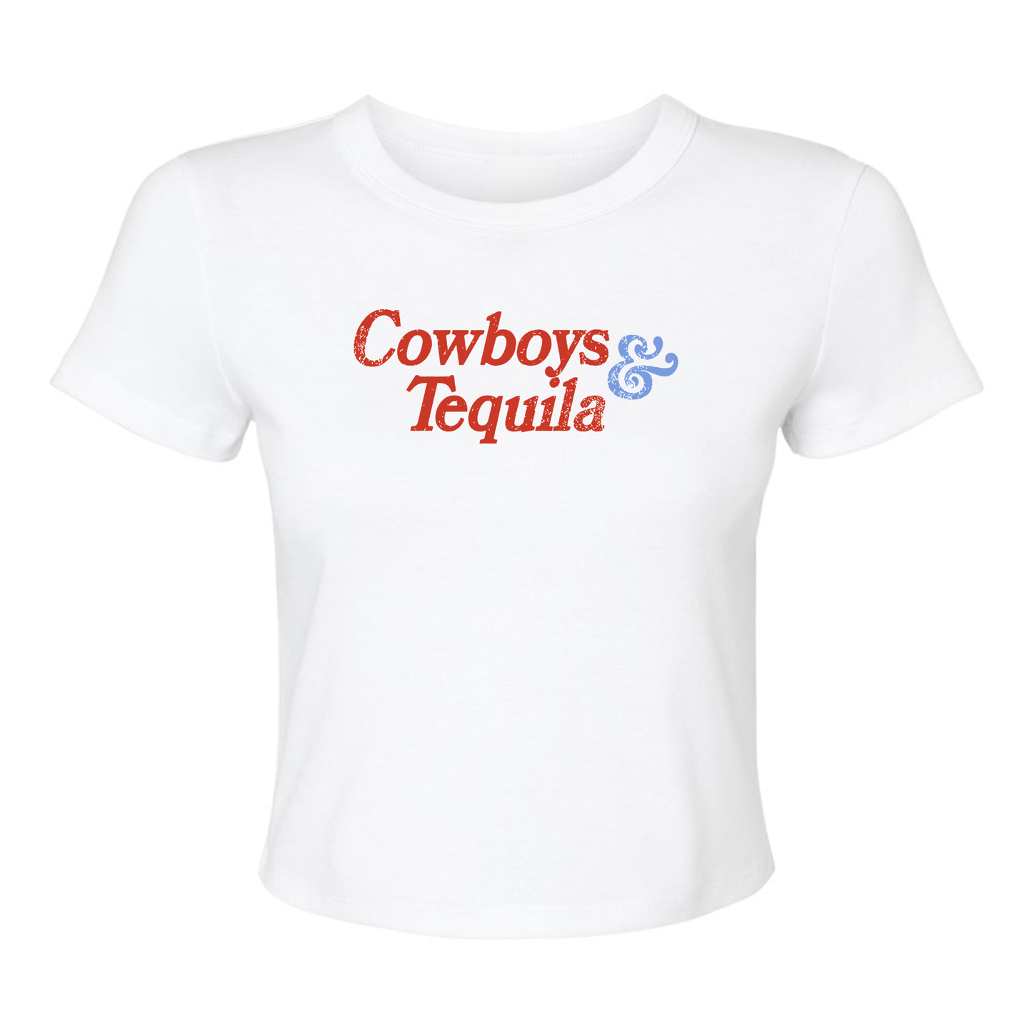 Cowboys & Tequila Baby Tee | Western: XL