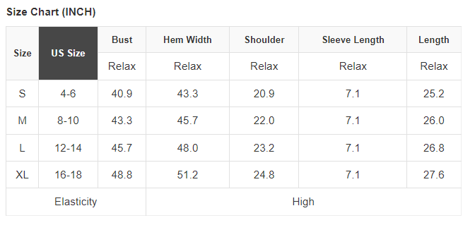 LDC Contrast Crew Neck Drop Shoulder Loose Tee
